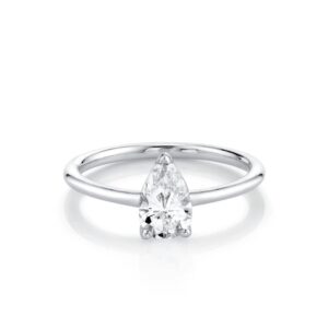 The Lola Pear Solitaire Engagement Ring
