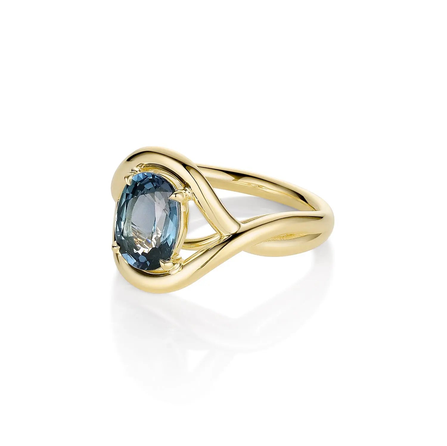 3.23ct Light Blue Sapphire Marrow x Sammi Florence Ring - Image 3