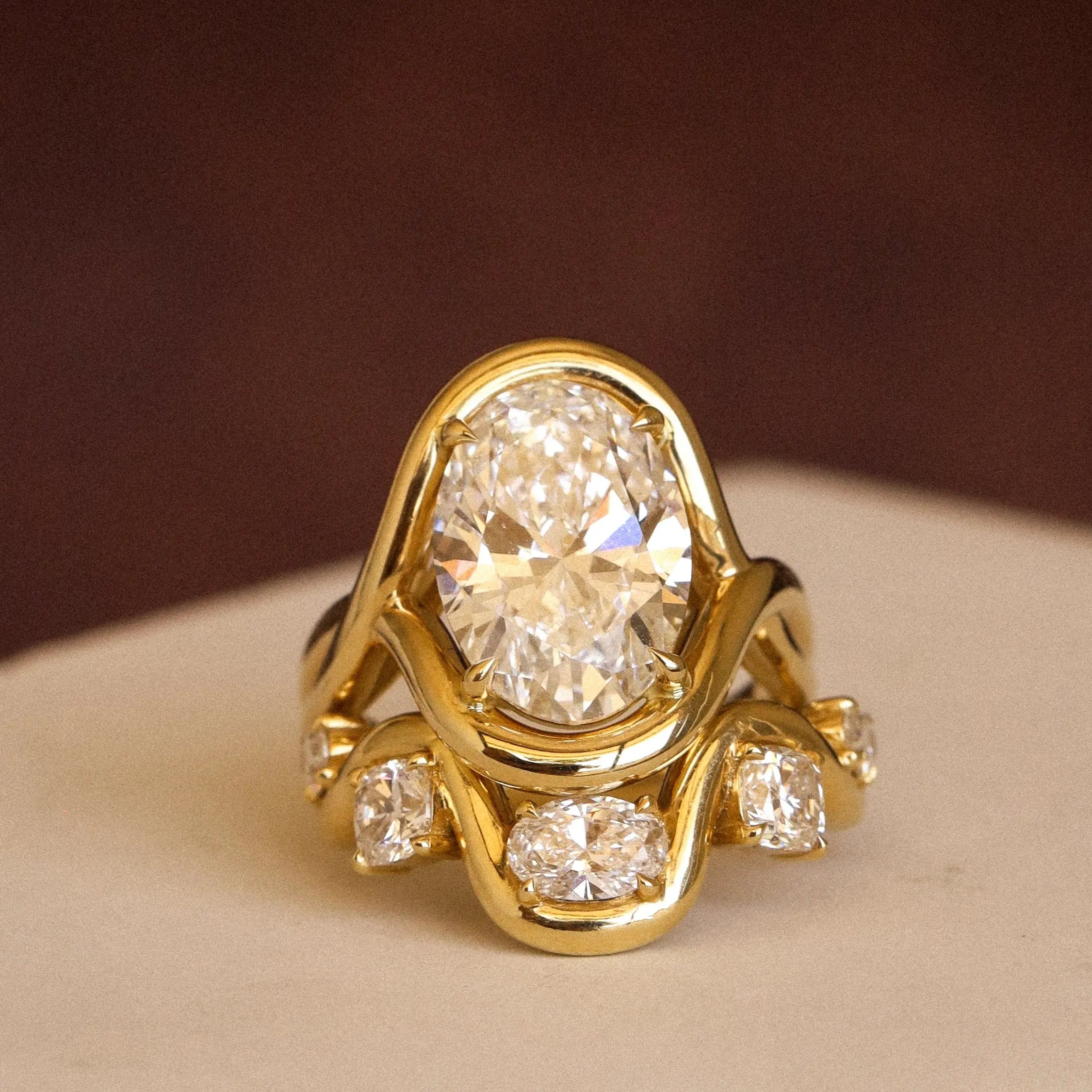 5ct Lab Diamond Marrow x Sammi Florence Ring - Image 2