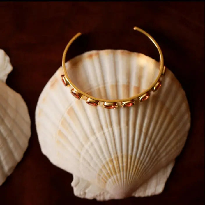 6.20ctw Sunstone Cuff - Image 4