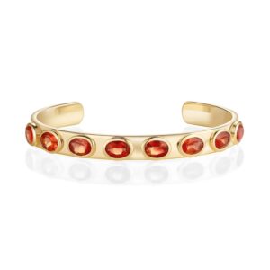 6.20ctw Sunstone Cuff