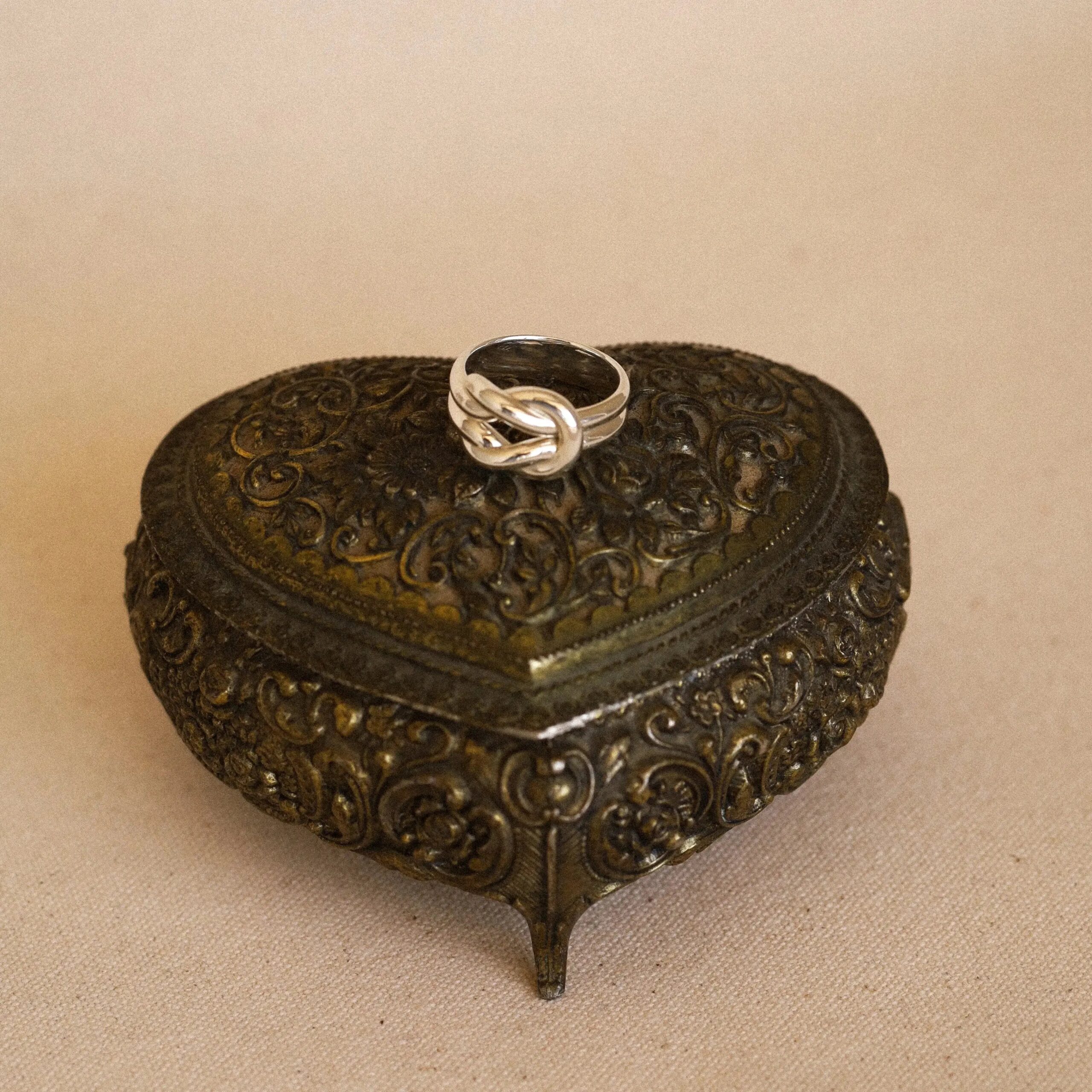 Alma Victorian Lover’s Knot Ring - Image 7