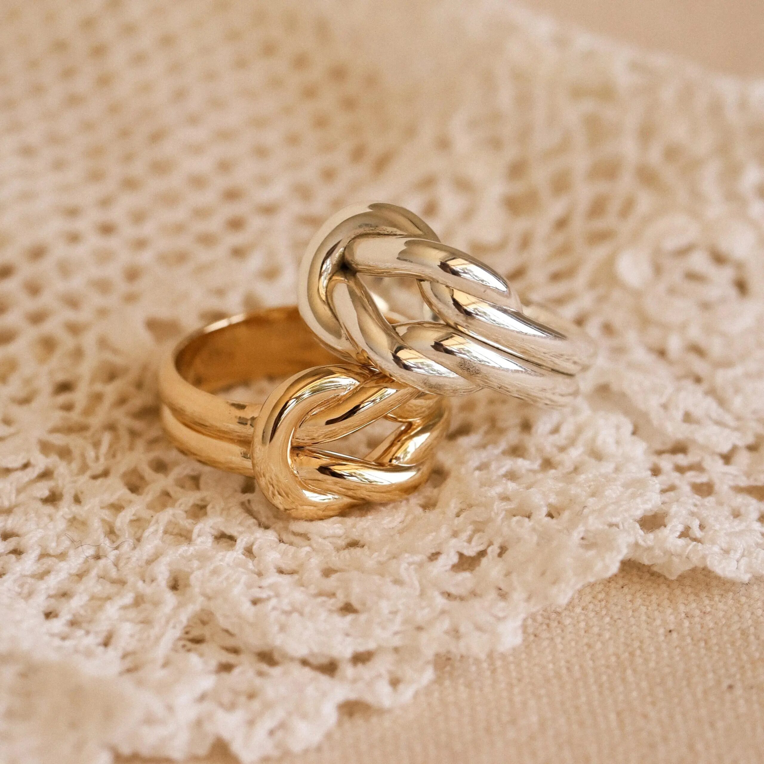 Alma Victorian Lover’s Knot Ring - Image 6
