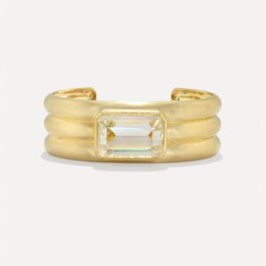 One of a Kind Heroic Triple Bezel Cuff