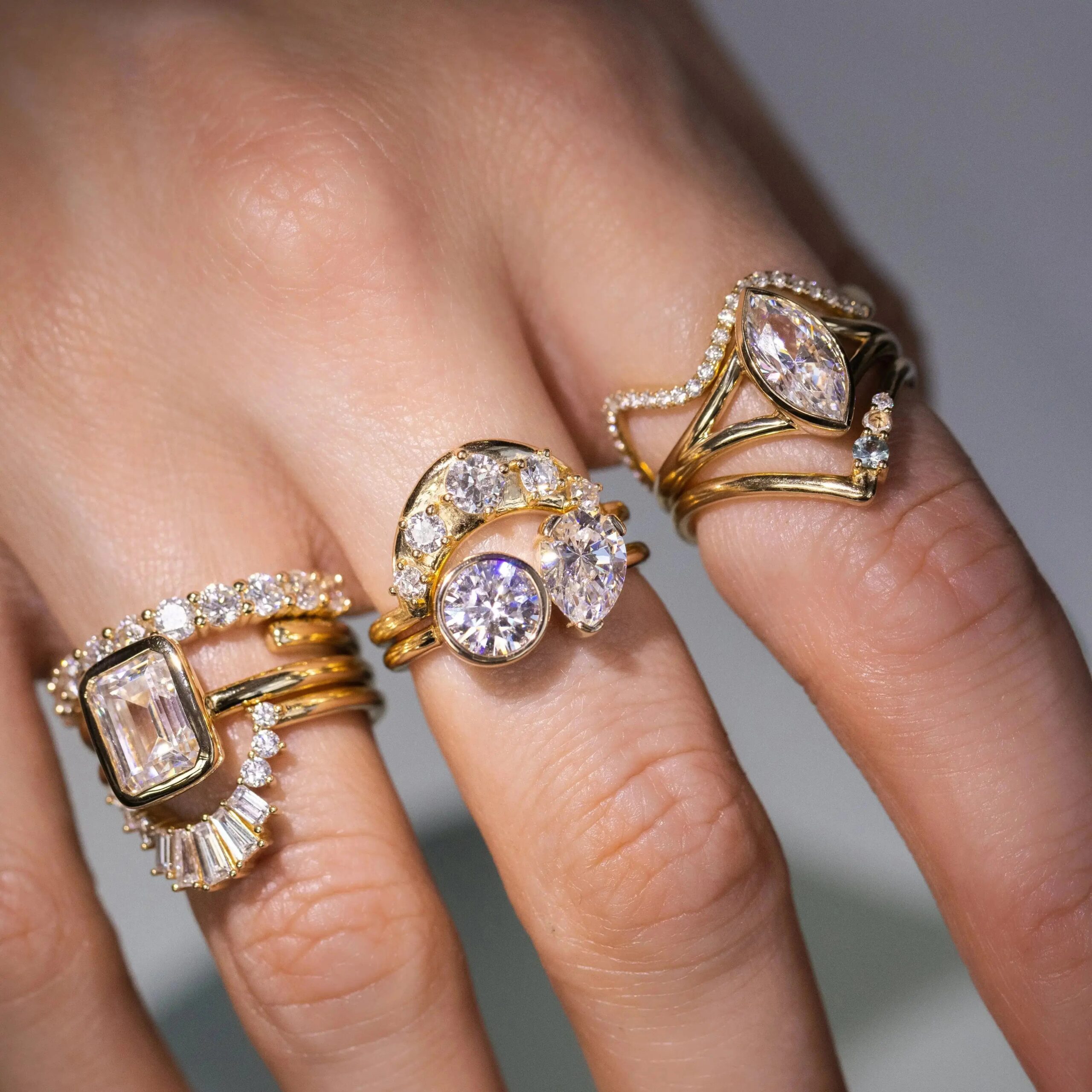 The Chloe Toi et Moi Engagement Ring - Image 2