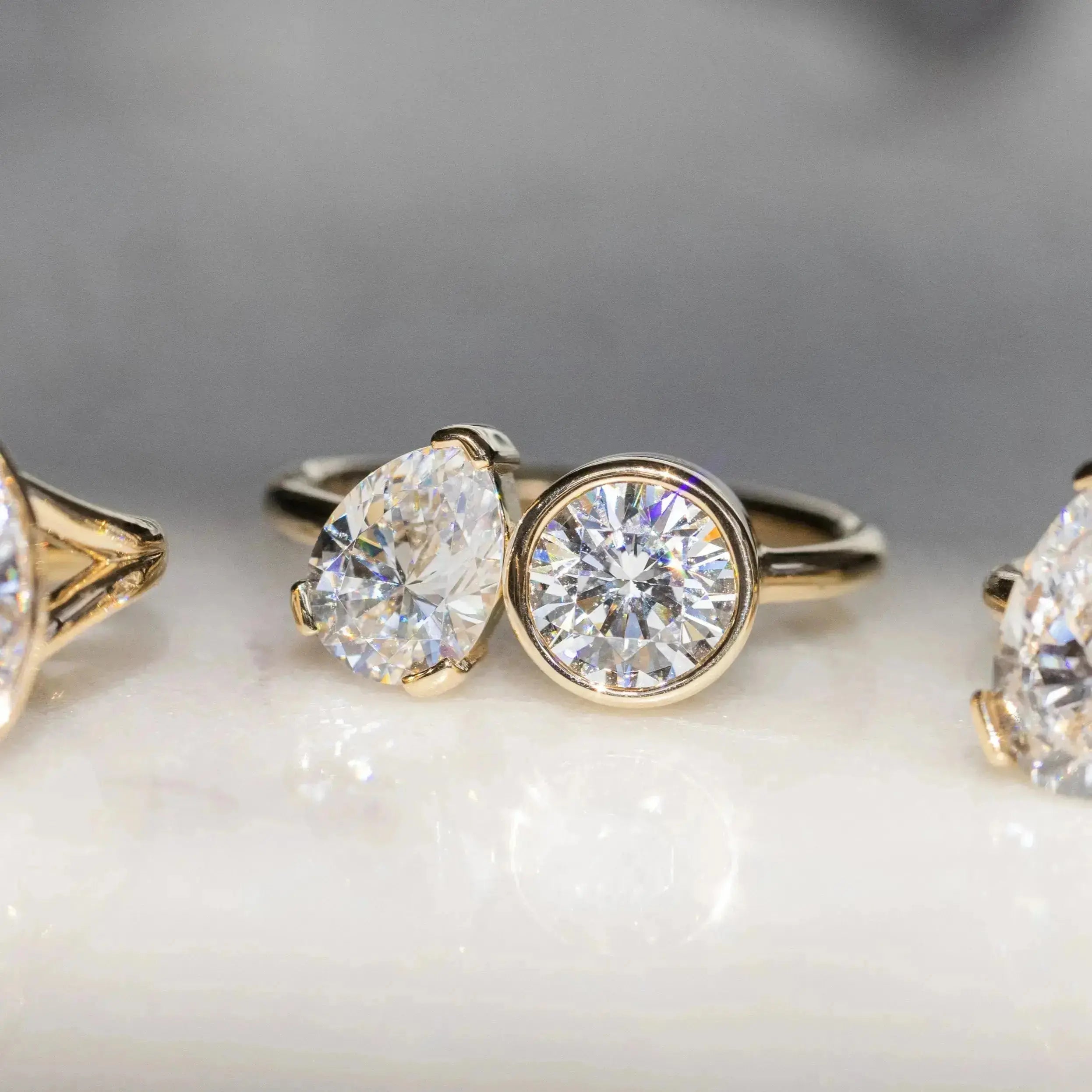 The Chloe Toi et Moi Engagement Ring - Image 5