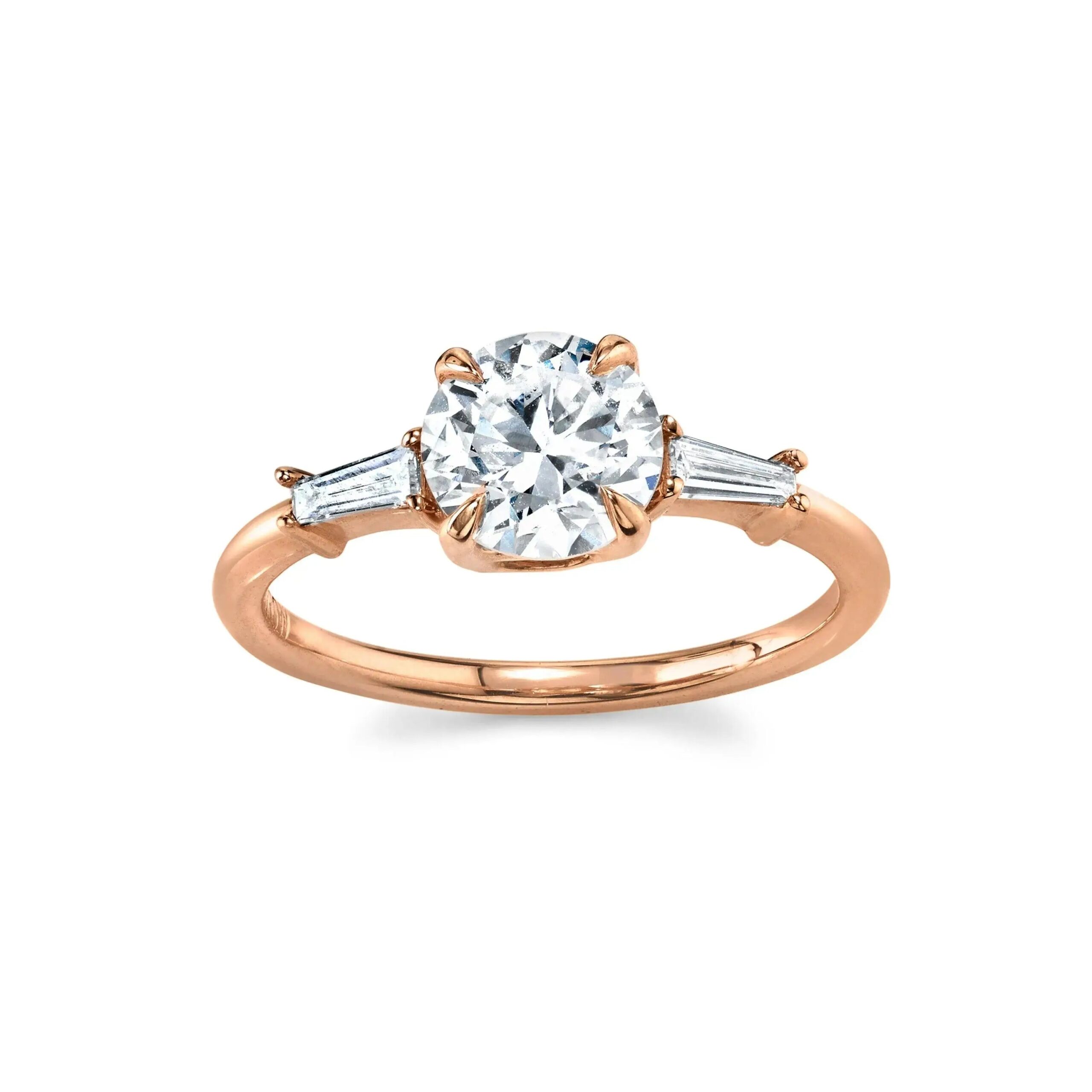 The Classic Baguette Engagement Ring
