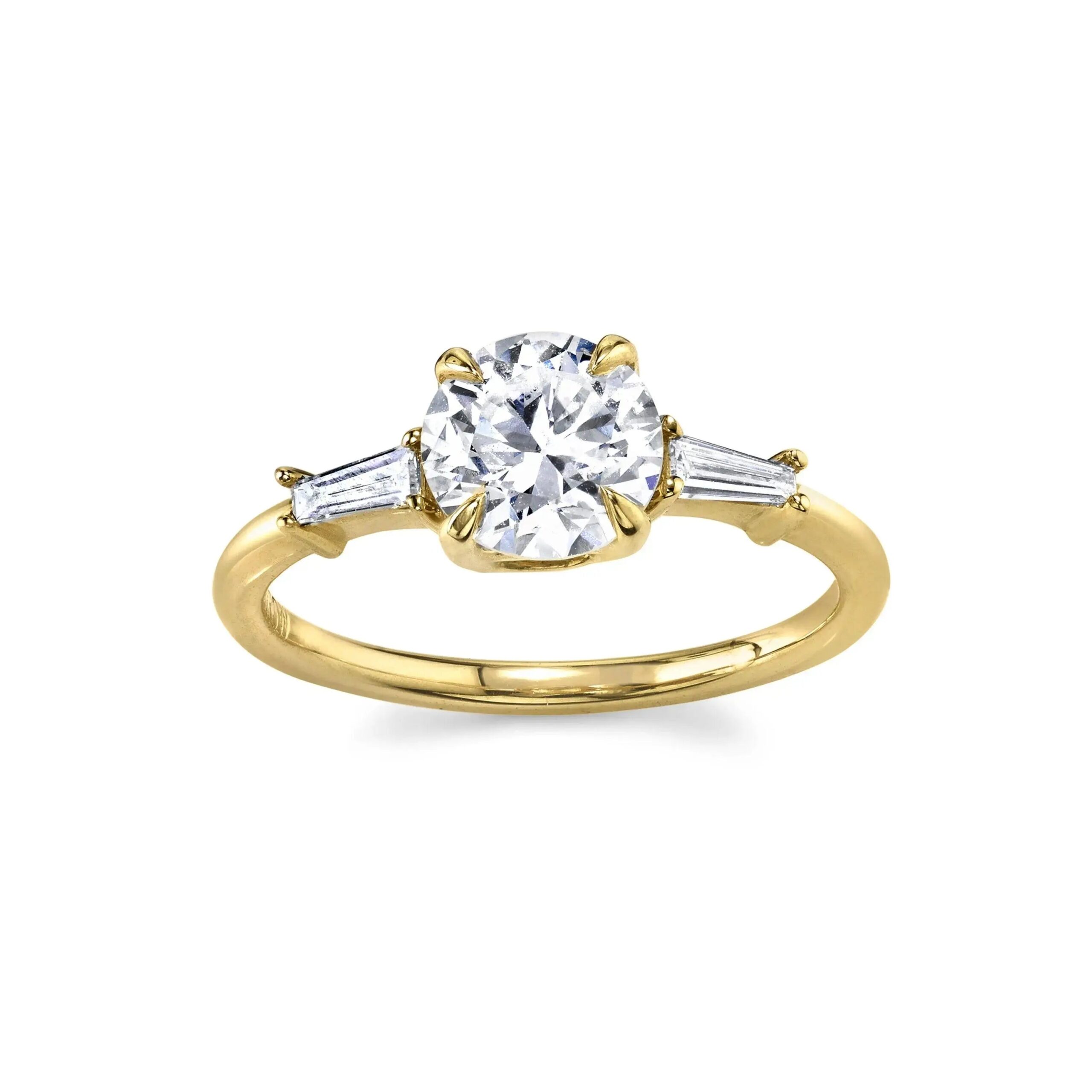 The Classic Baguette Engagement Ring