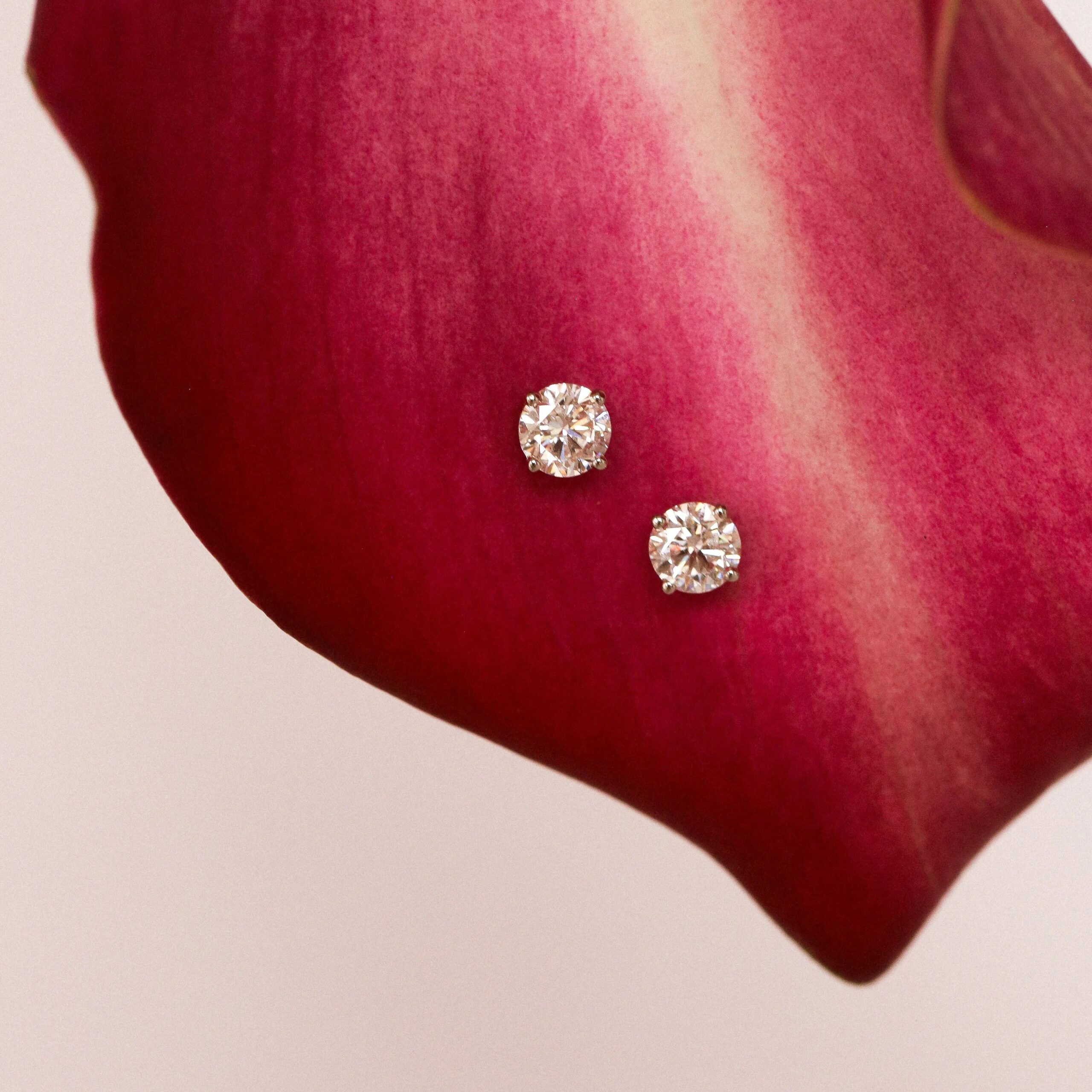 Classic Lab-Grown Diamond Studs - Image 4