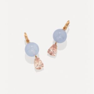 One of a Kind Gemmy Gem Gumball Jeweled Huggies