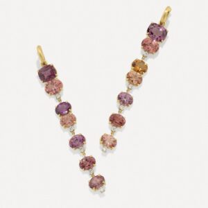 One of a Kind Gemmy Gem Diamond Code Jeweled Huggies