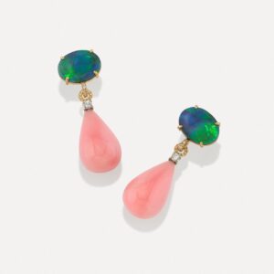 One of a Kind Briolette Drop Earrings