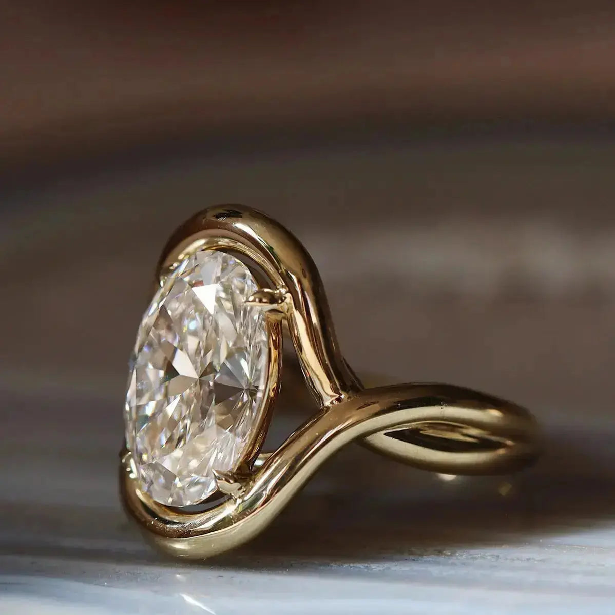 5ct Lab Diamond Marrow x Sammi Florence Ring - Image 4