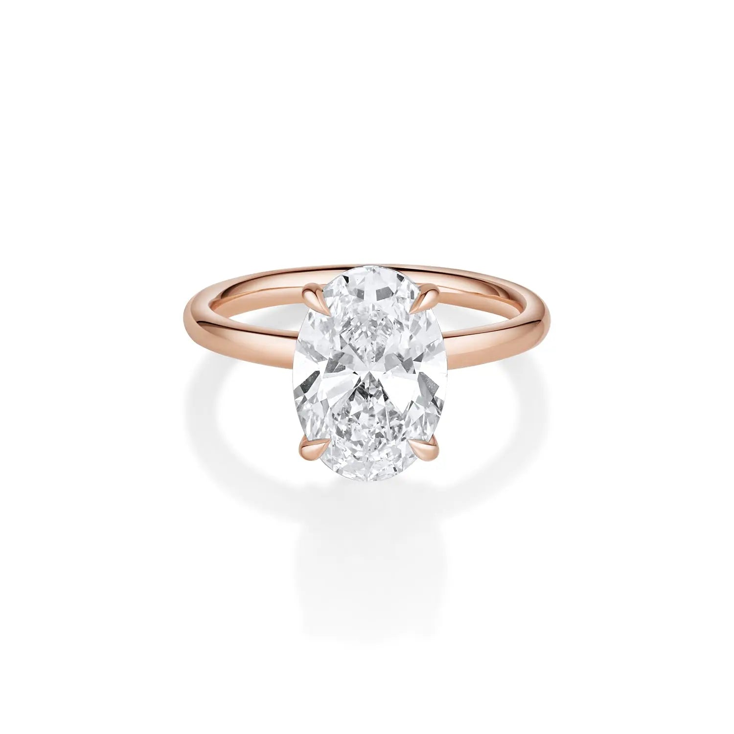 The Francesca Oval Engagement Ring