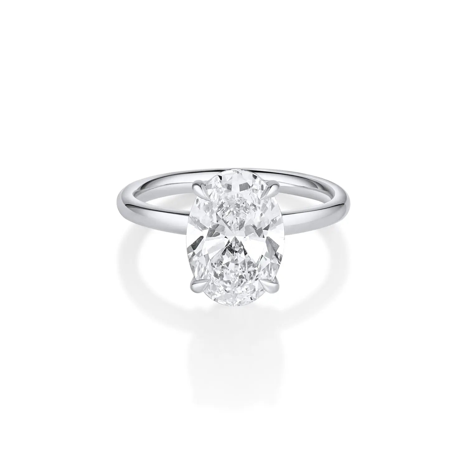 The Francesca Oval Engagement Ring