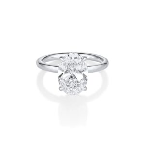 The Francesca Oval Engagement Ring