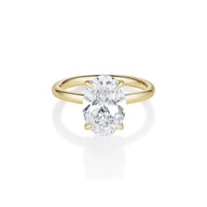 The Francesca Oval Engagement Ring