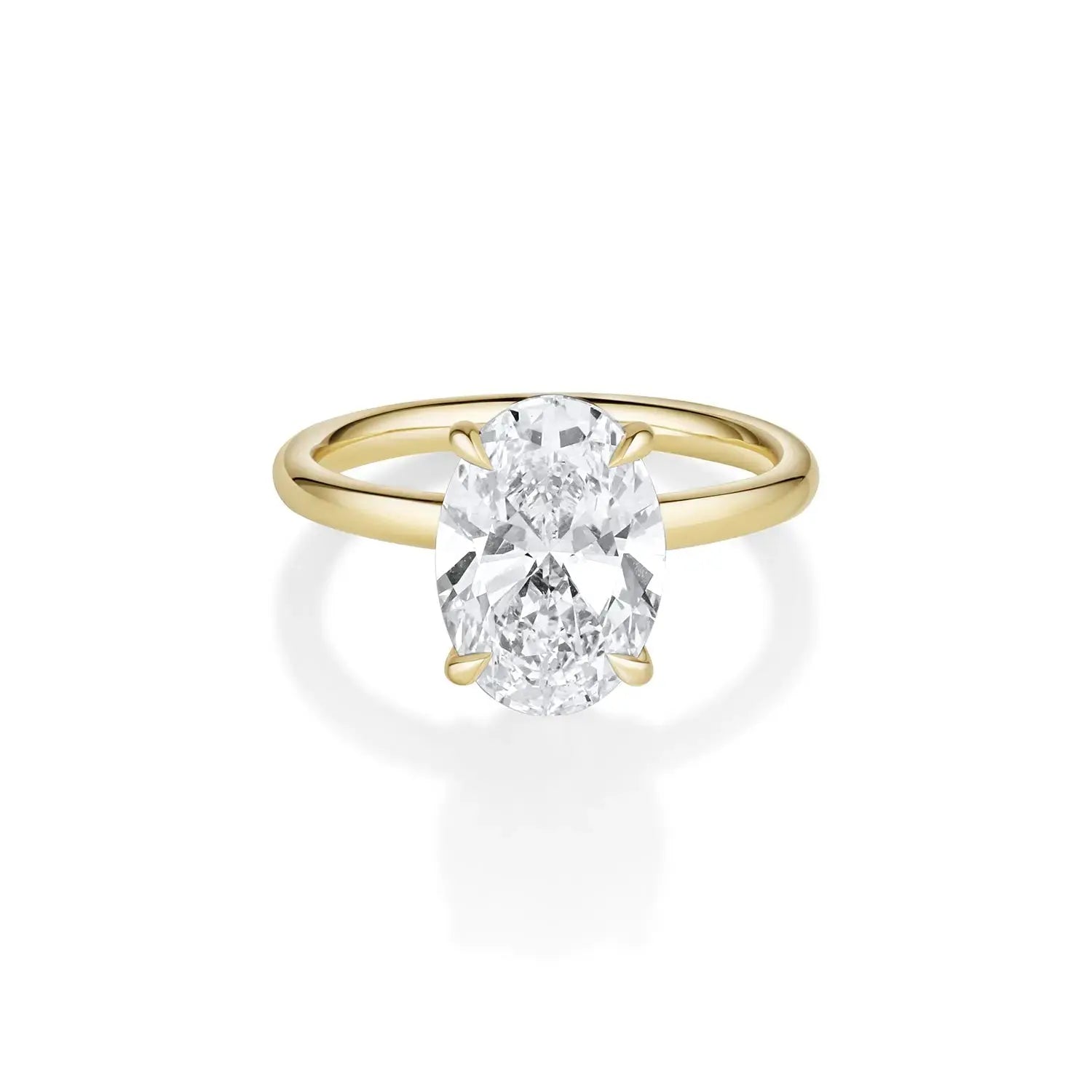 The Francesca Oval Engagement Ring