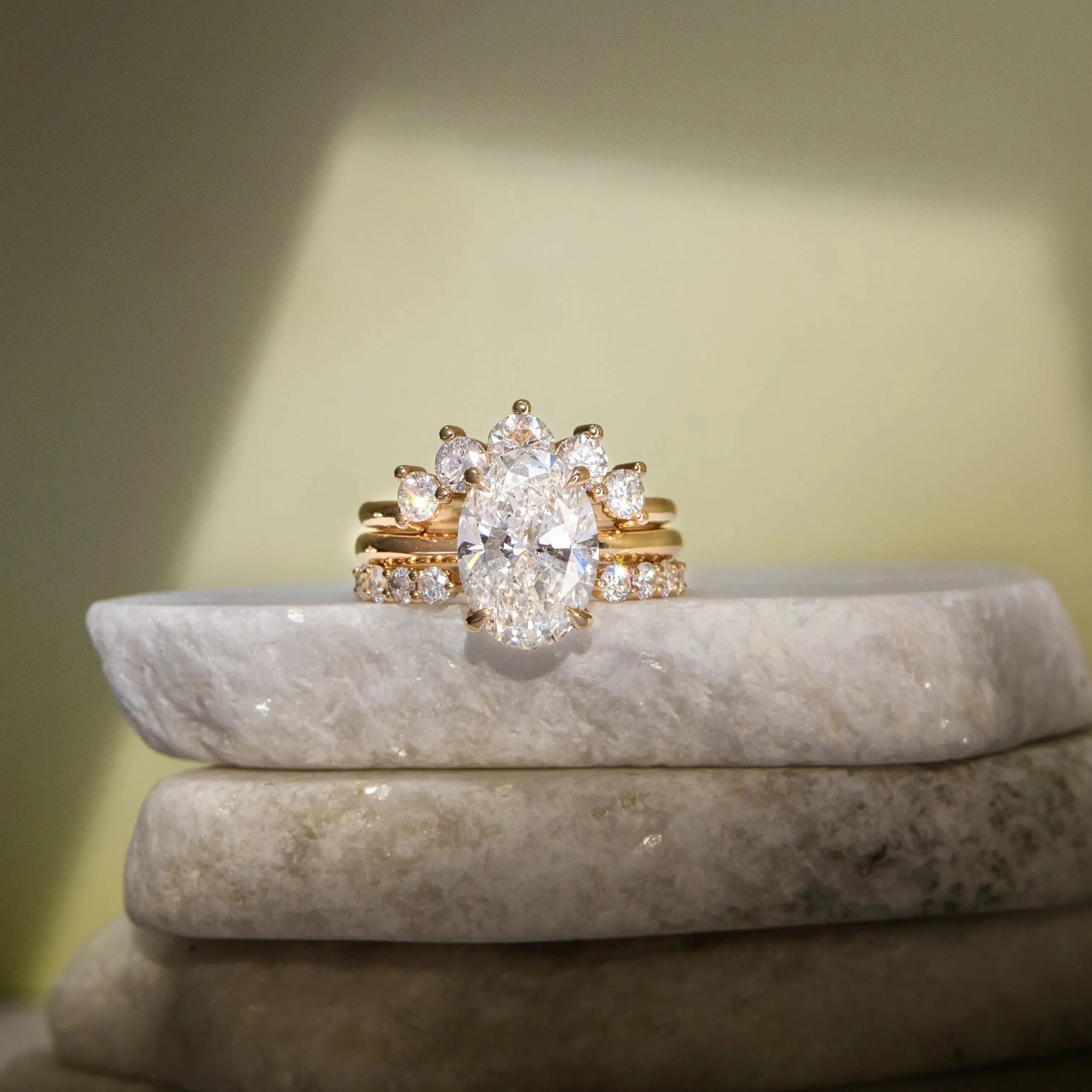 The Francesca Oval Engagement Ring - Image 4