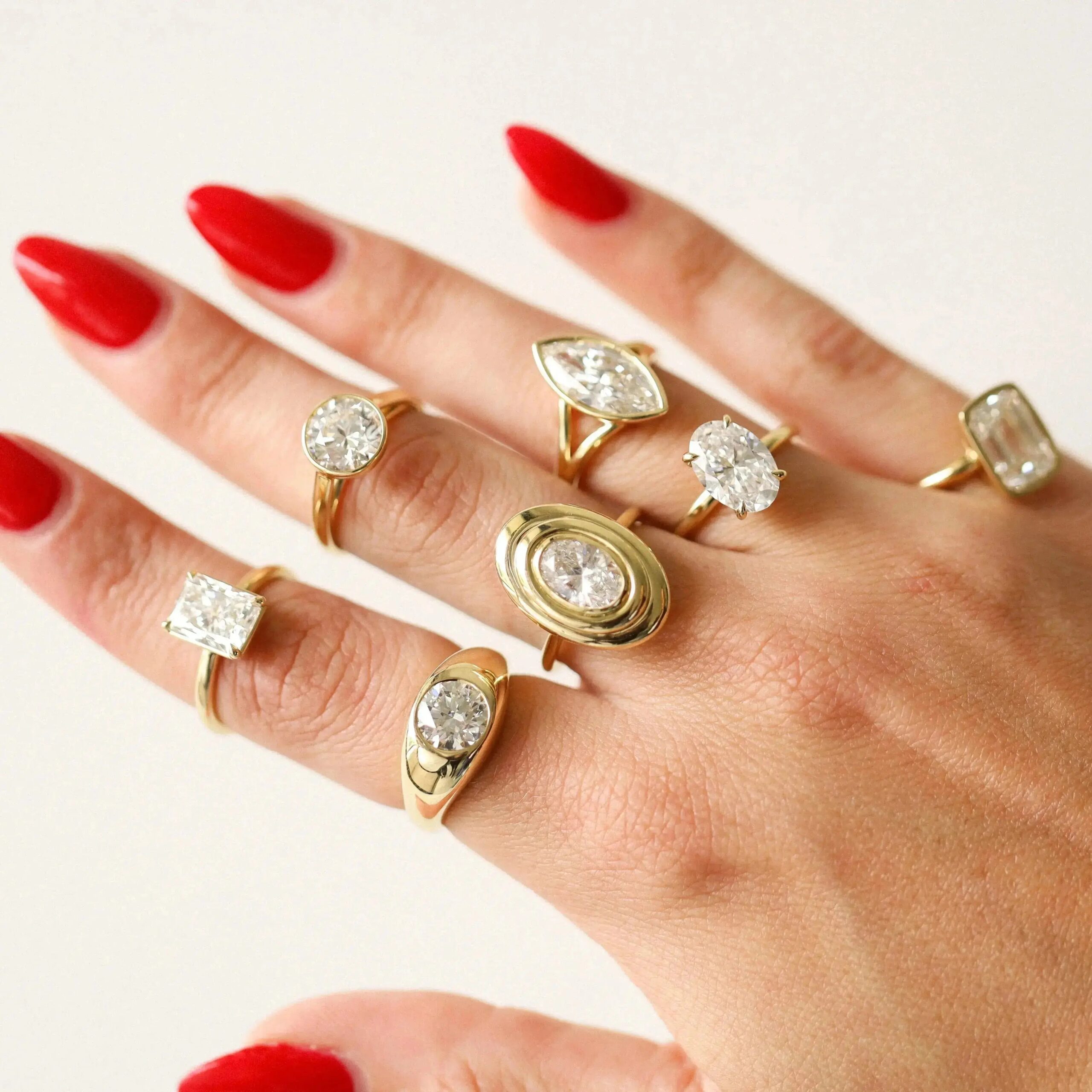 The In-Orbit Oval Engagement Ring - Image 4