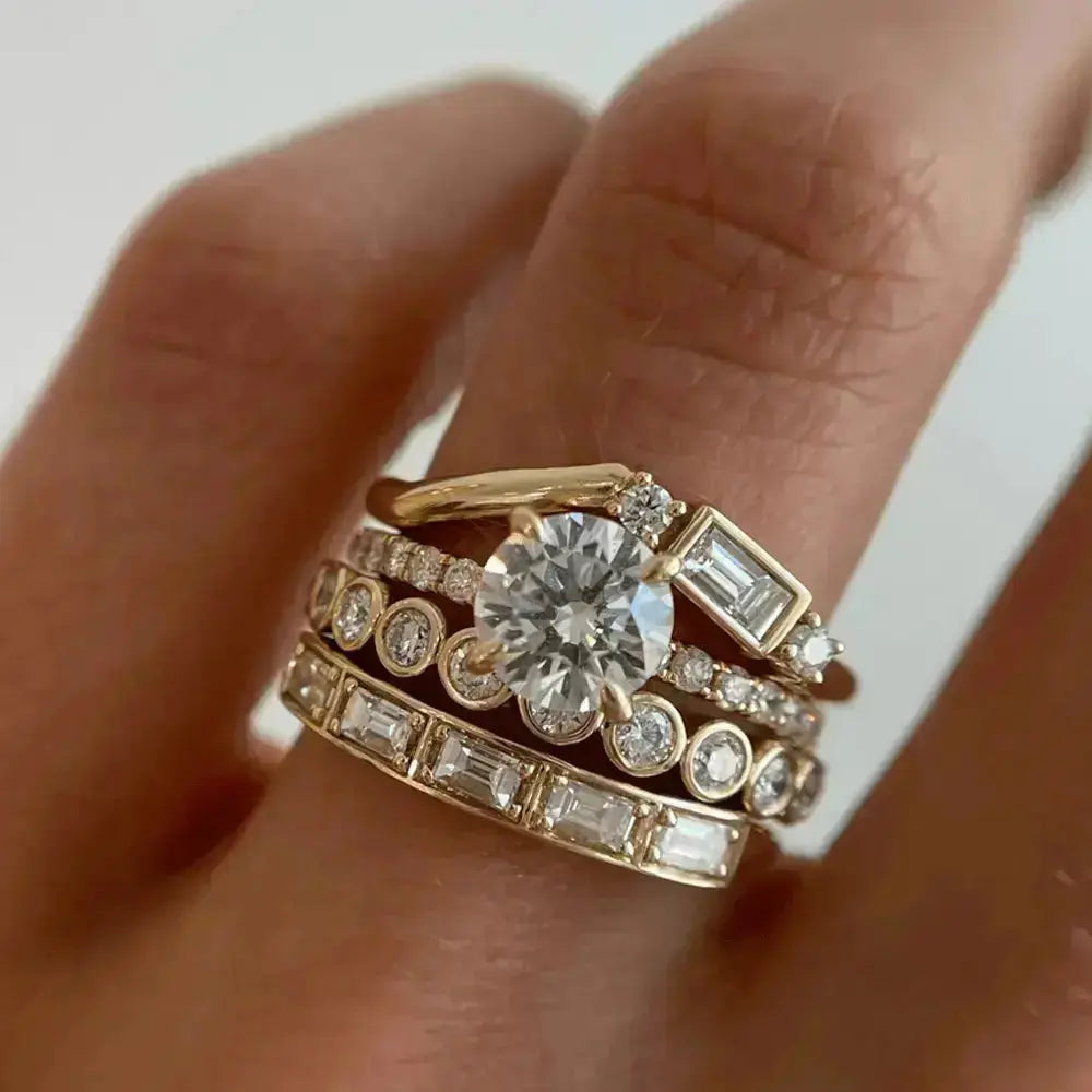 The Frankie Pavé Engagement Ring - Image 2