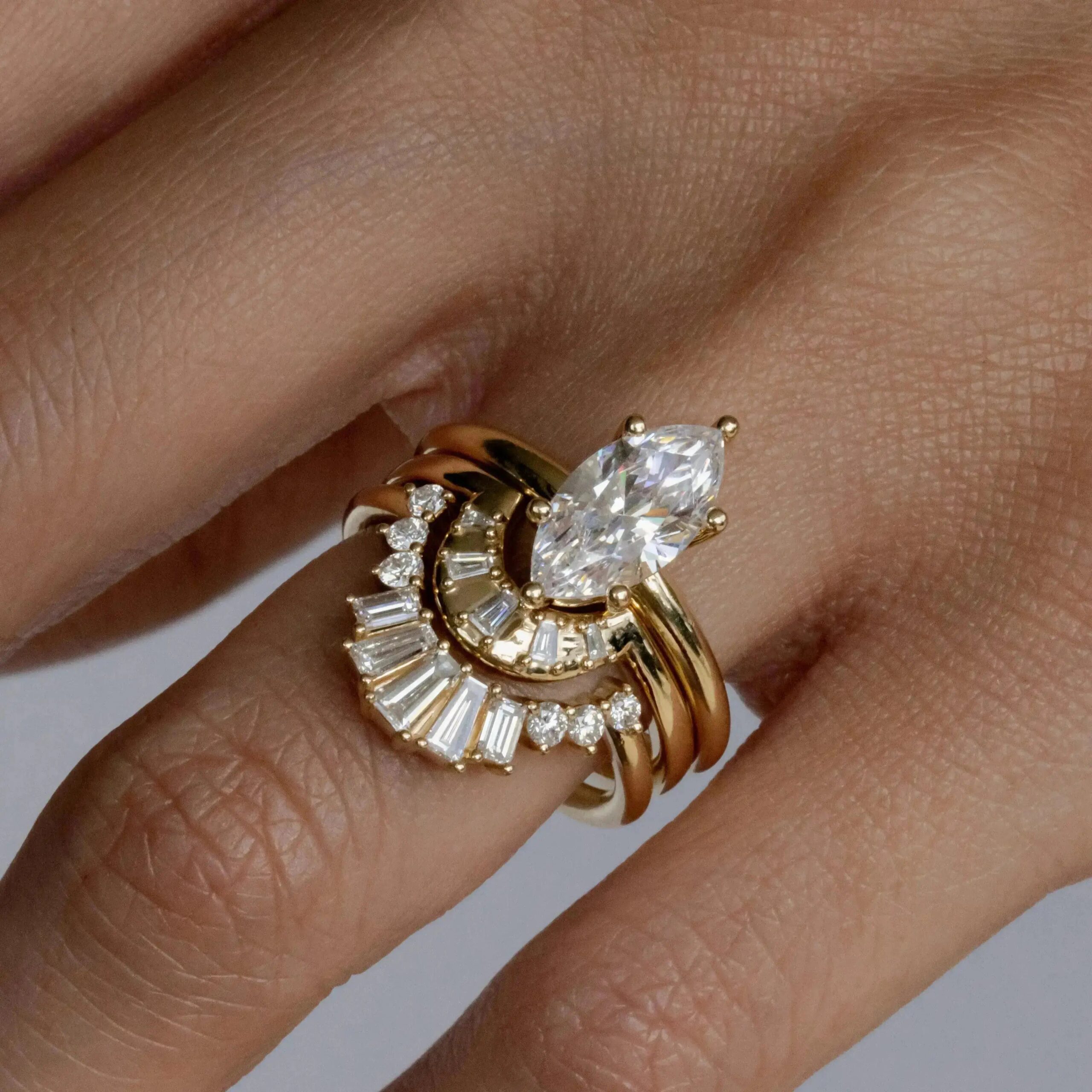 The Maeve Marquise Engagement Ring - Image 6