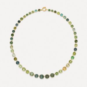 One of a Kind Gemmy Gem Link Necklace