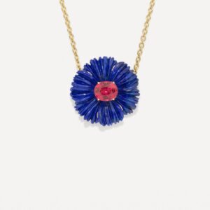 One of a Kind Tropical Flower Necklace
