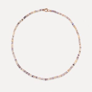 One of a Kind Faceted Beaded Candy Necklace