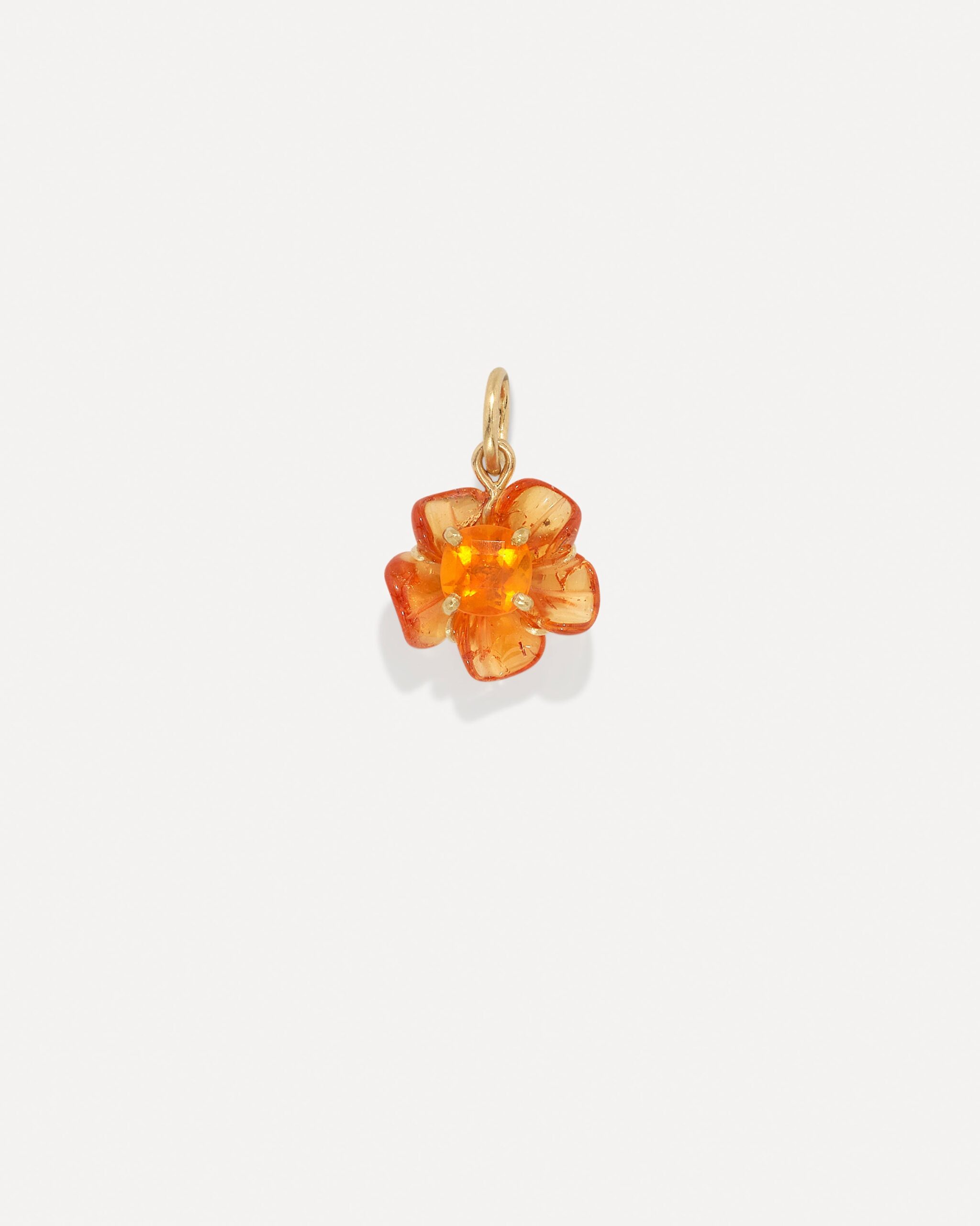 One of a Kind Tropical Flower Charm