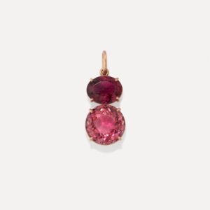 One of a Kind Gemmy Gem Double Stone Drop Charm