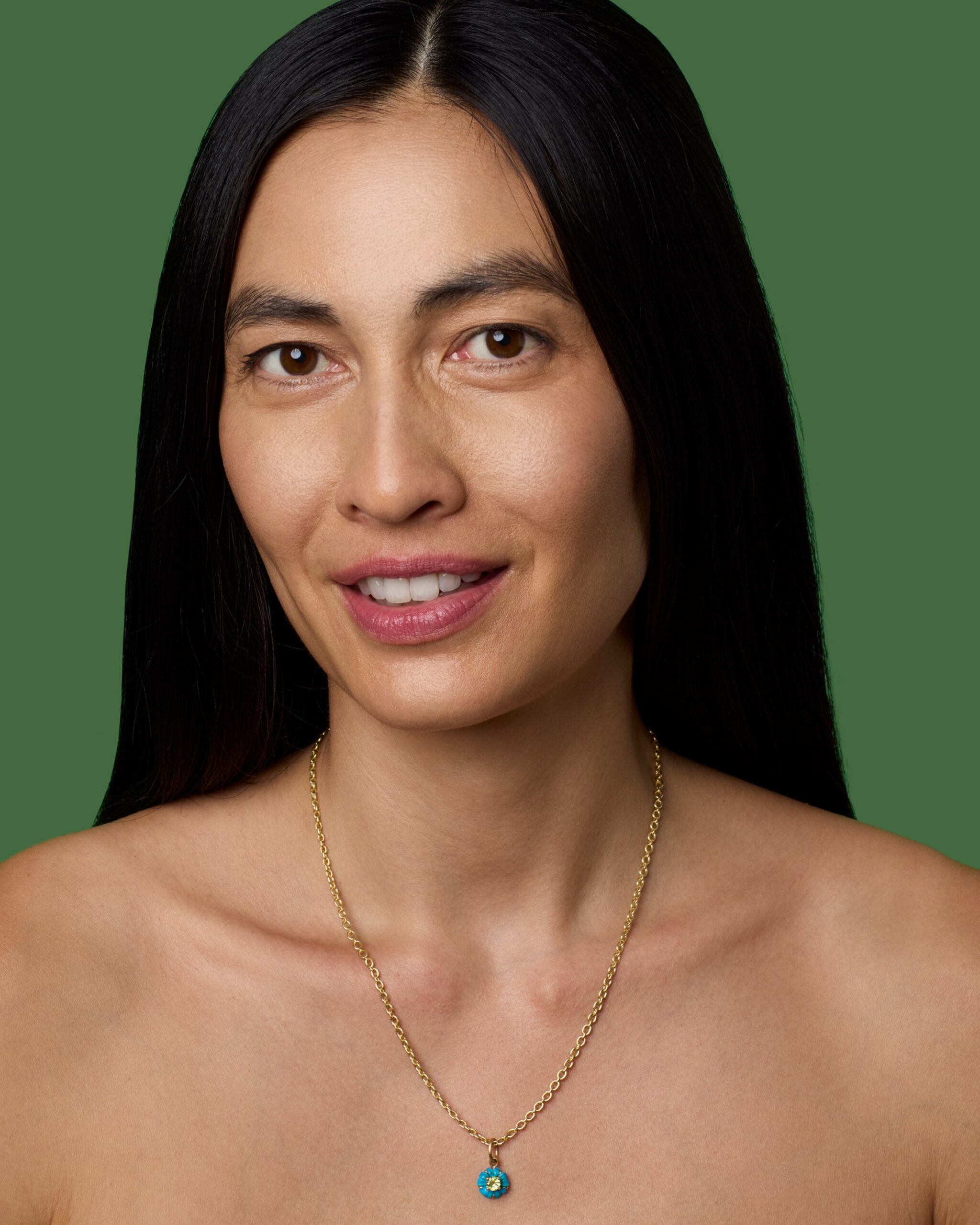 One of a Kind Tropical Flower Charm - Image 2