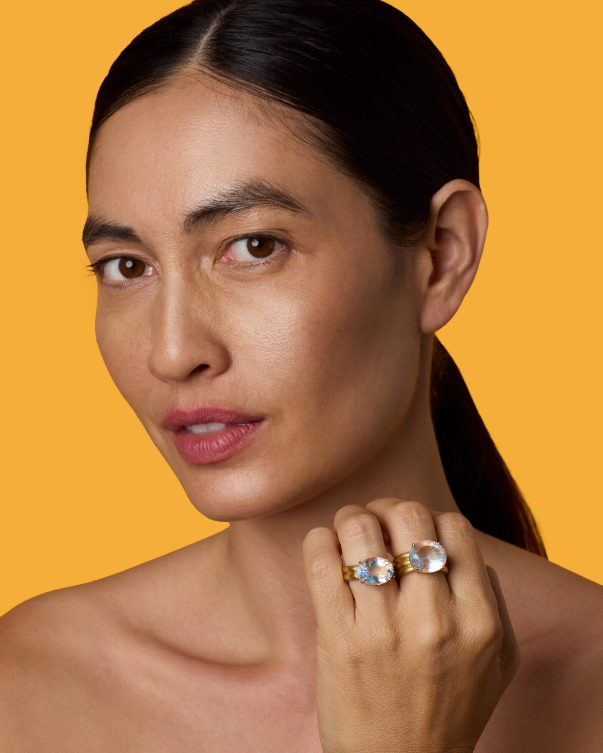 One of a Kind Heroic Oval Double Band Ring - Image 2