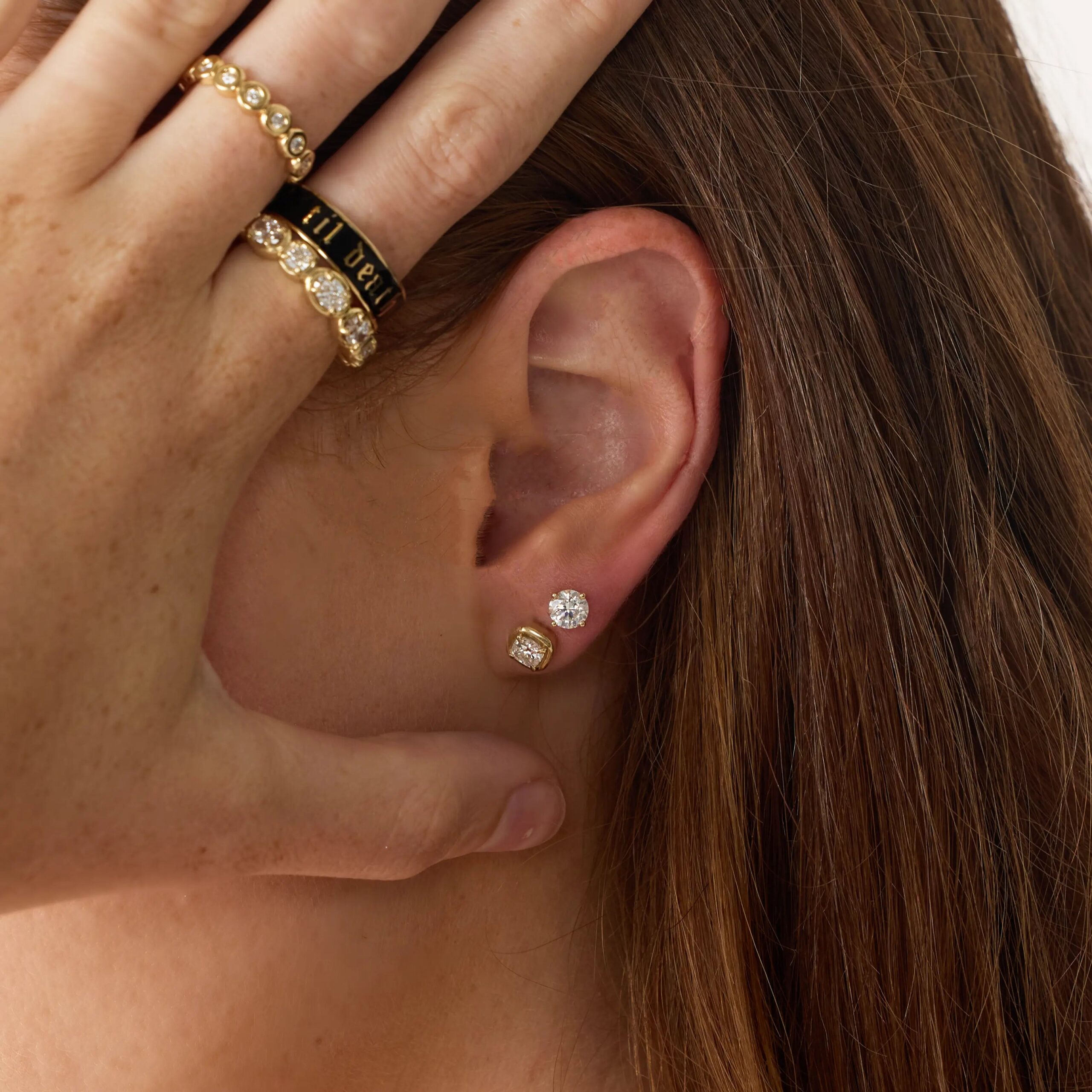 Classic Lab-Grown Diamond Studs - Image 3