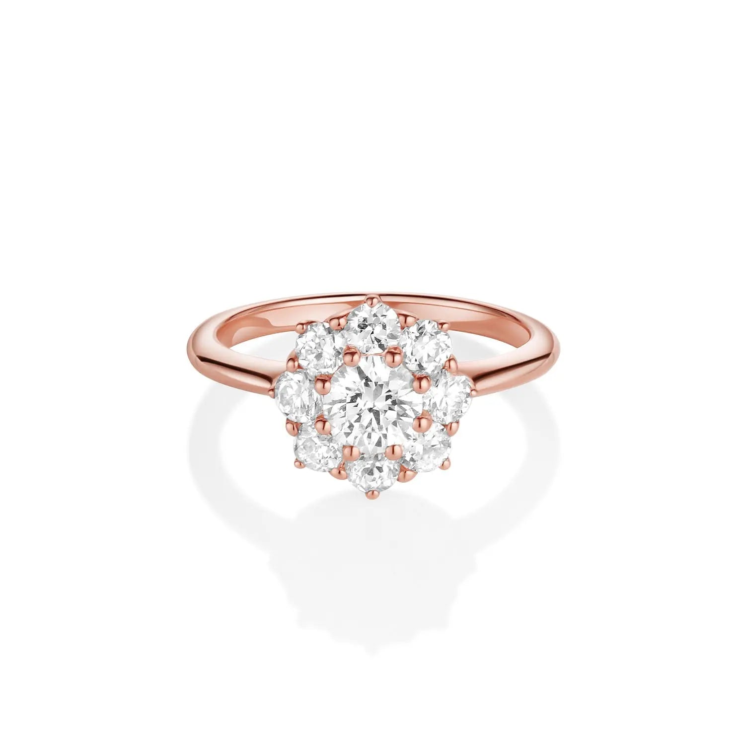 The Noa Petals Engagement Ring