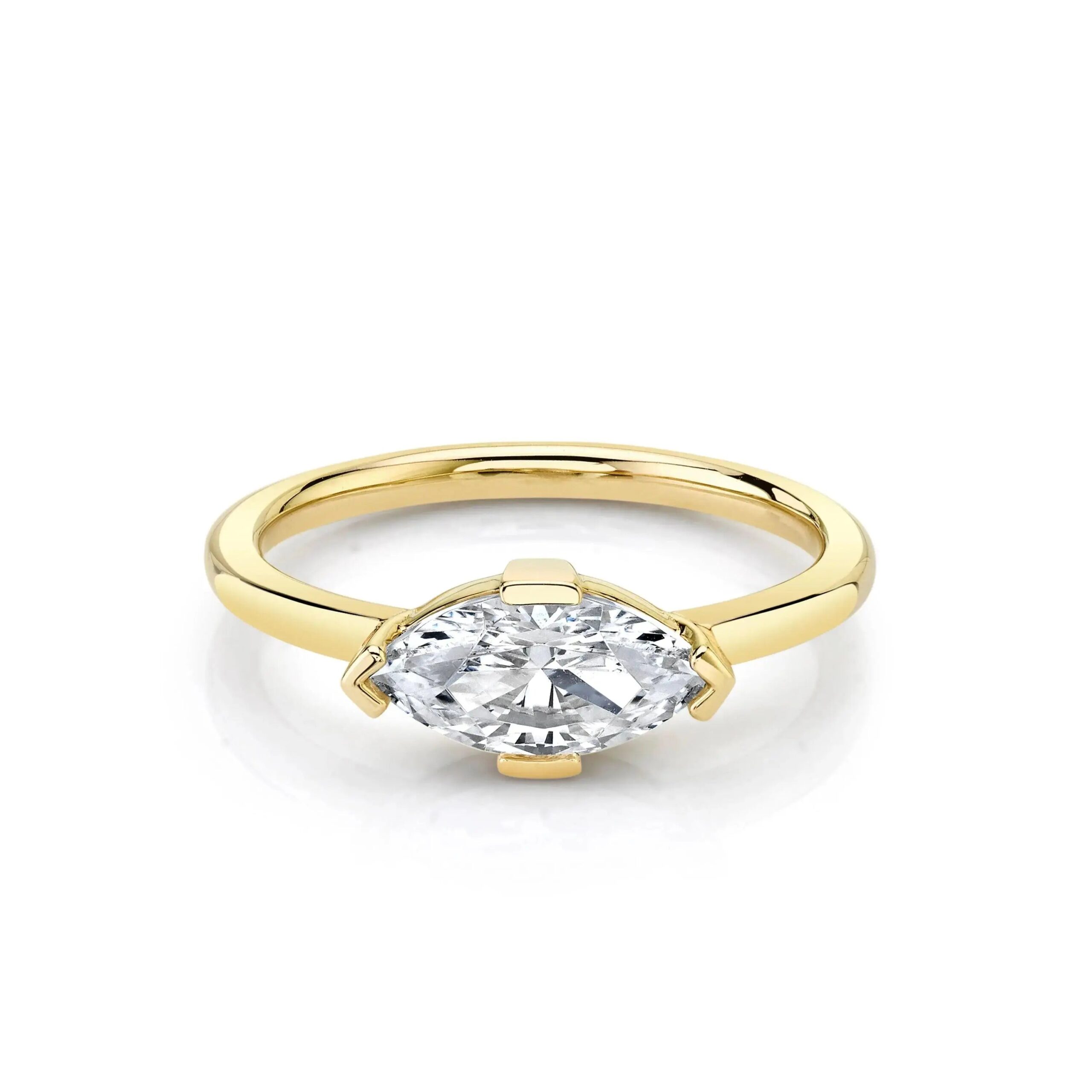 The Noelle Marquise Engagement Ring