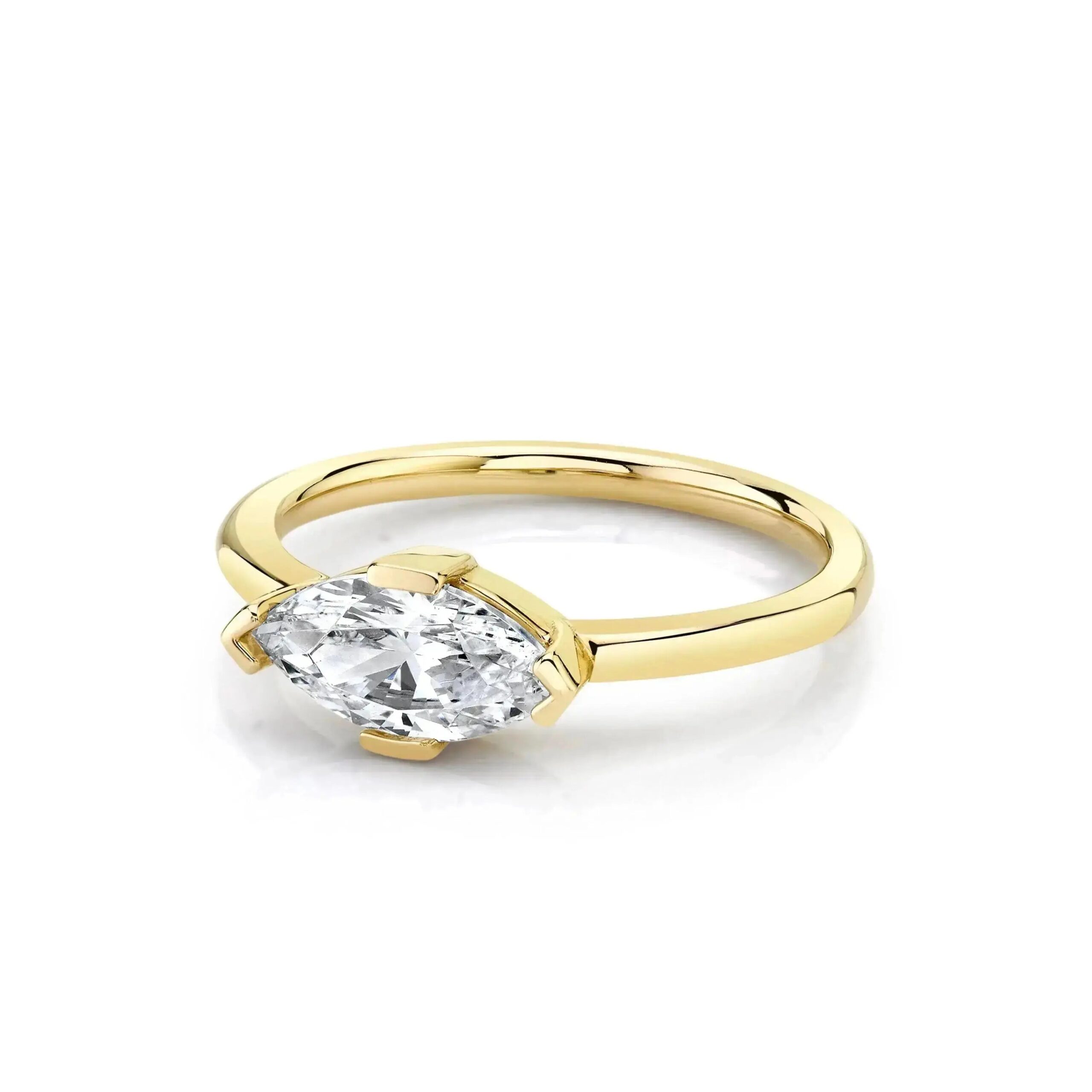 The Noelle Marquise Engagement Ring - Image 3