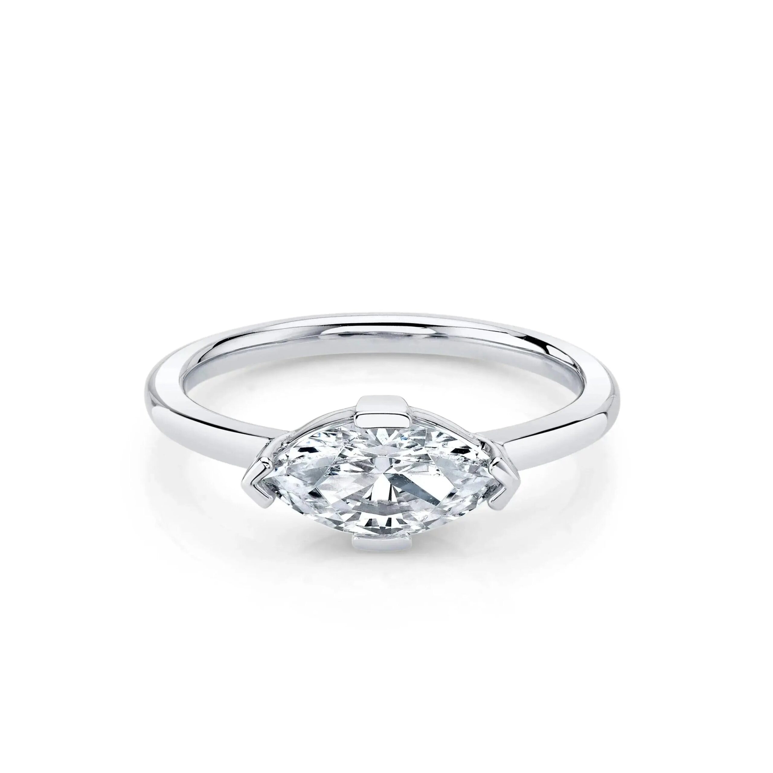 The Noelle Marquise Engagement Ring
