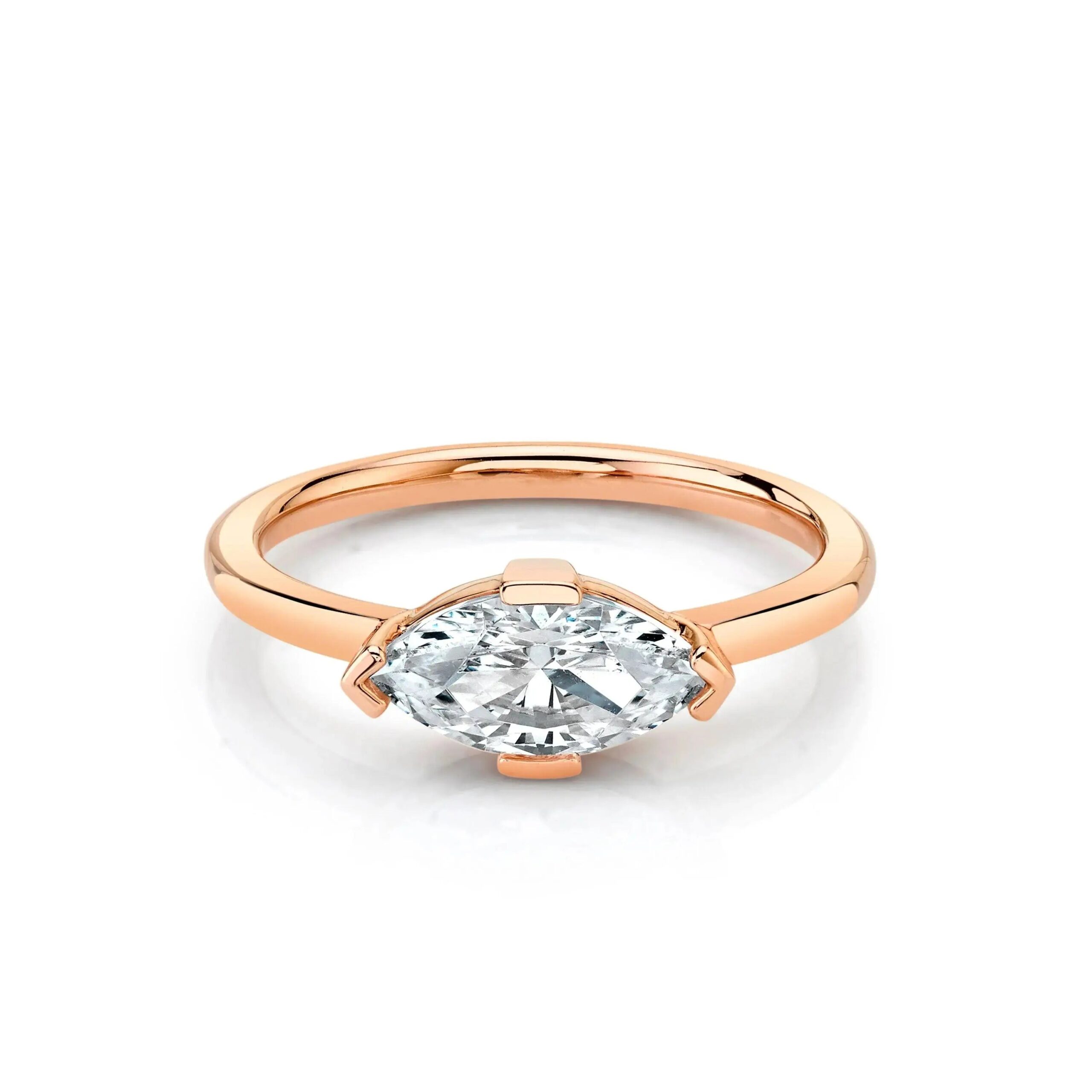 The Noelle Marquise Engagement Ring
