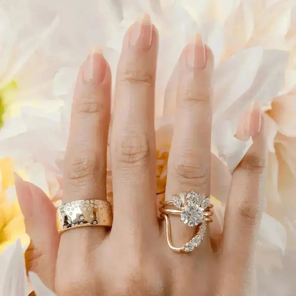 The Camille Round Brilliant Solitaire Engagement Ring - Image 7