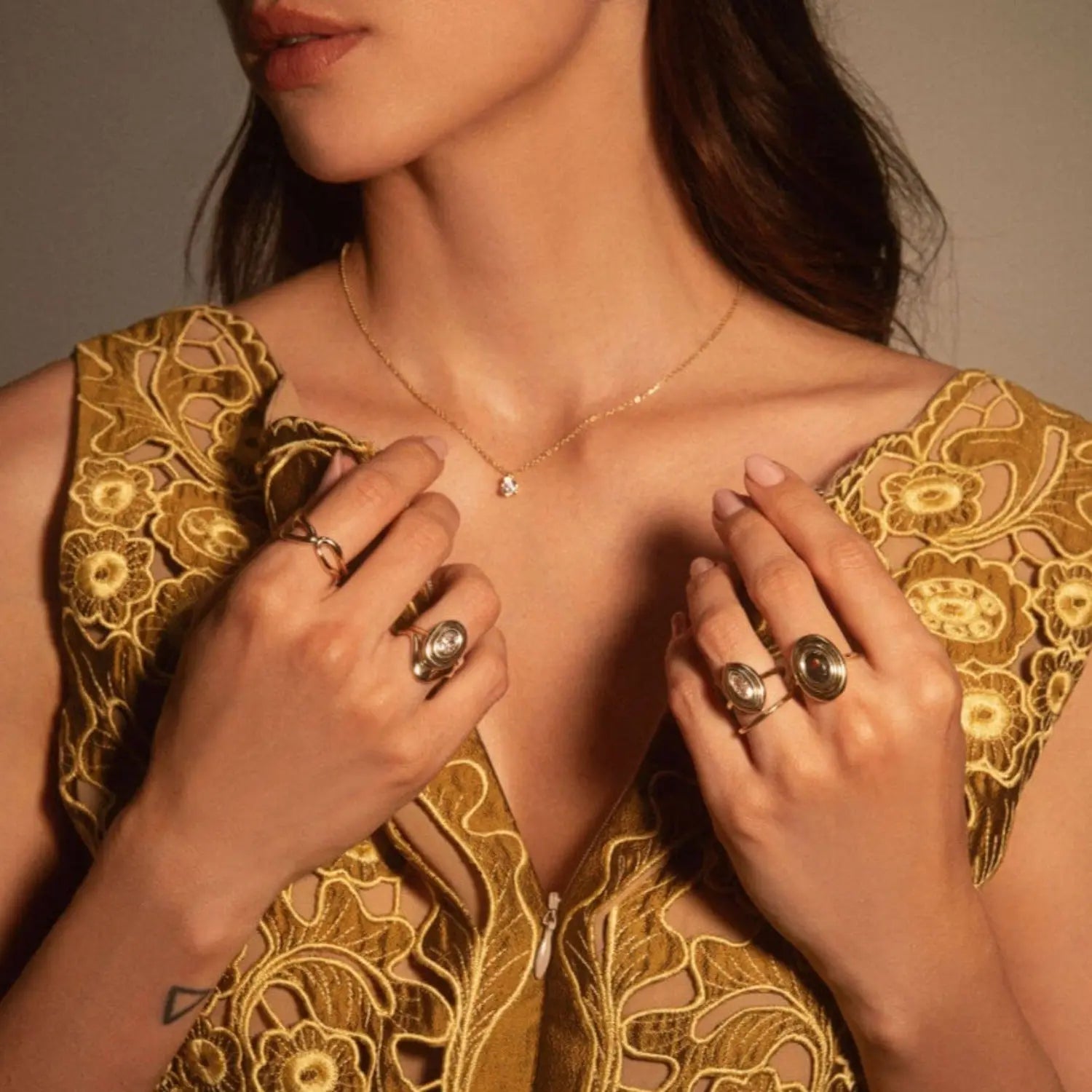 0.45ct In Orbit Marquise Diamond Ring - Image 4