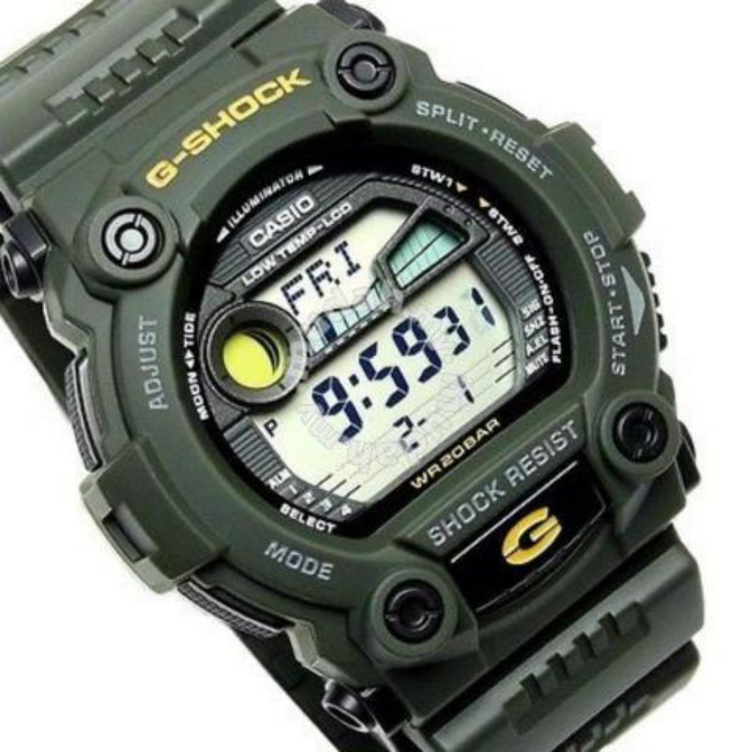 Casio G-SHOCK Men's Moon Tide Data Digital Watch - G7900-3D - Image 3