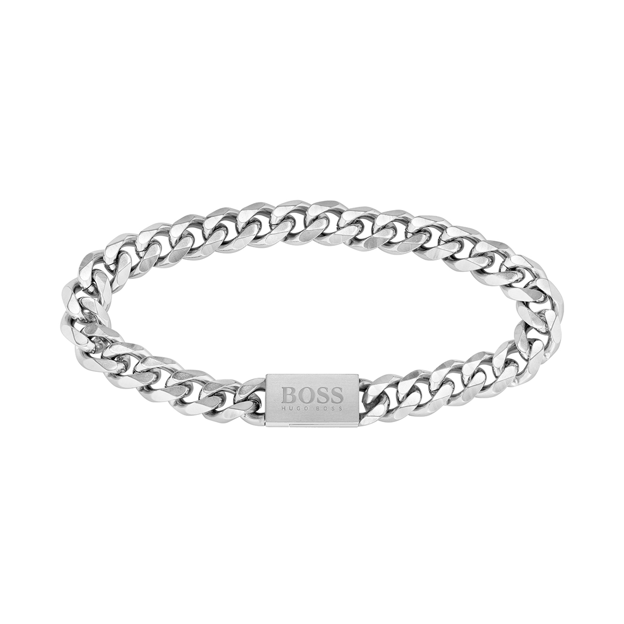 Hugo Boss Jewellery Stainless Steel Men's Chain Bracelet - 1580144S - Image 2