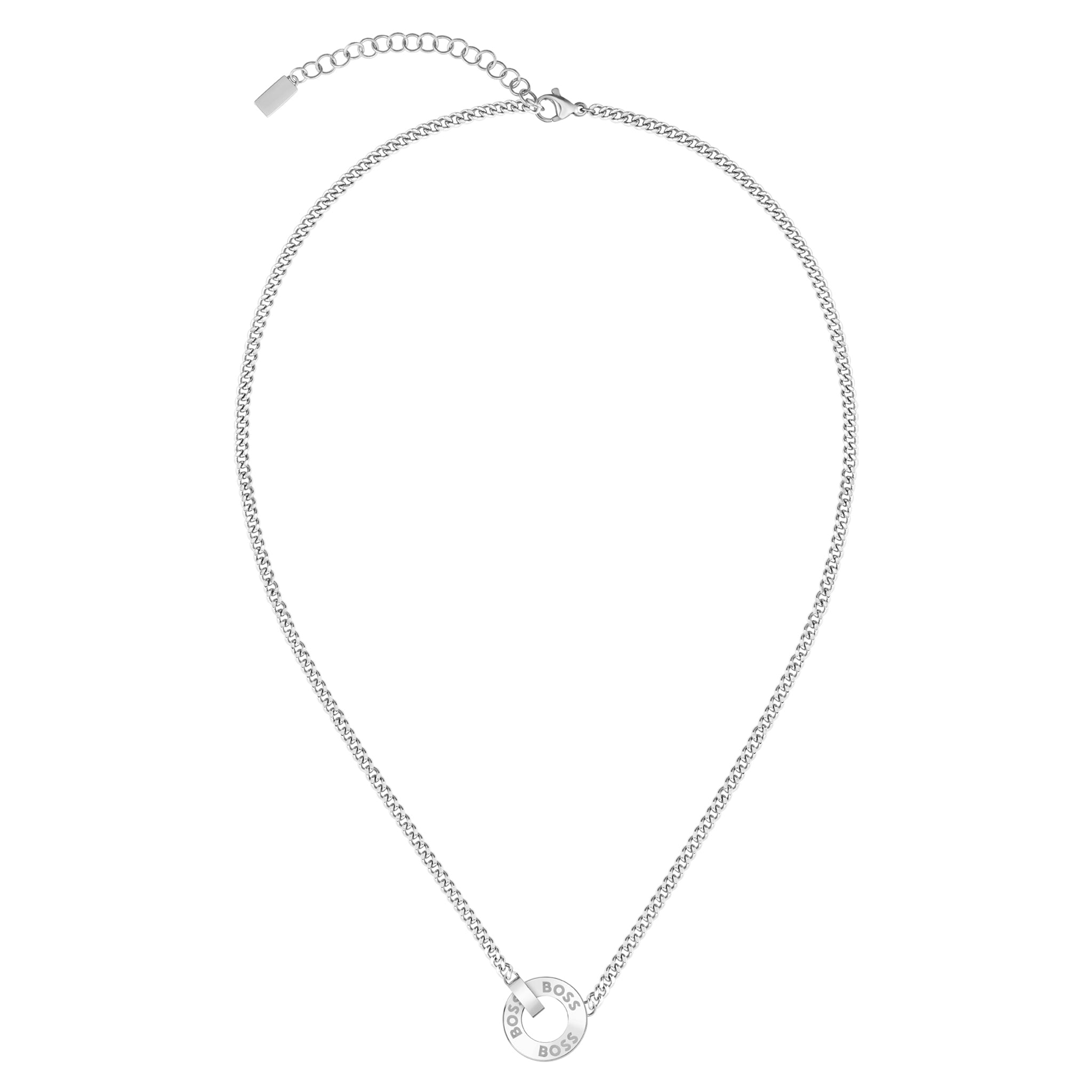 Hugo Boss Jewellery Stainless Steel & Crystals Women's Pendant Necklace - 1580541 - Image 6