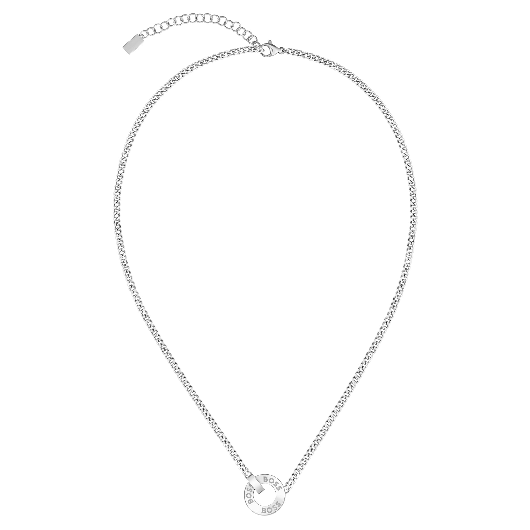 Hugo Boss Jewellery Stainless Steel & Crystals Women's Pendant Necklace - 1580541 - Image 5