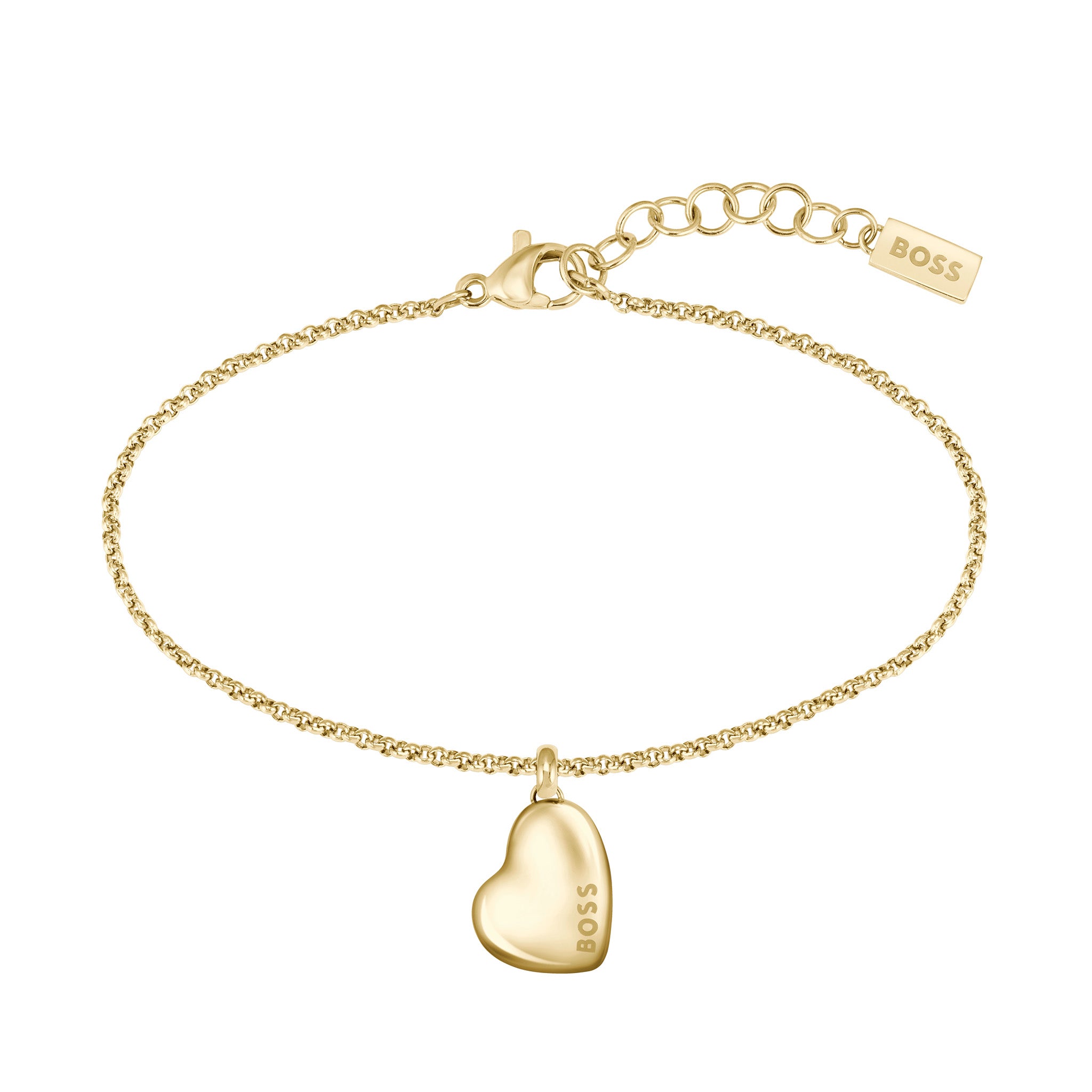 Hugo Boss Jewellery Gold Steel Women's Pendant Bracelet - 1580595 - Image 2