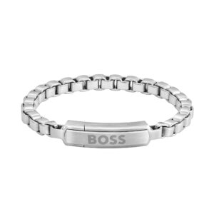 Hugo Boss Jewellery Stainless Steel Men's Chain Bracelet - 1580596M