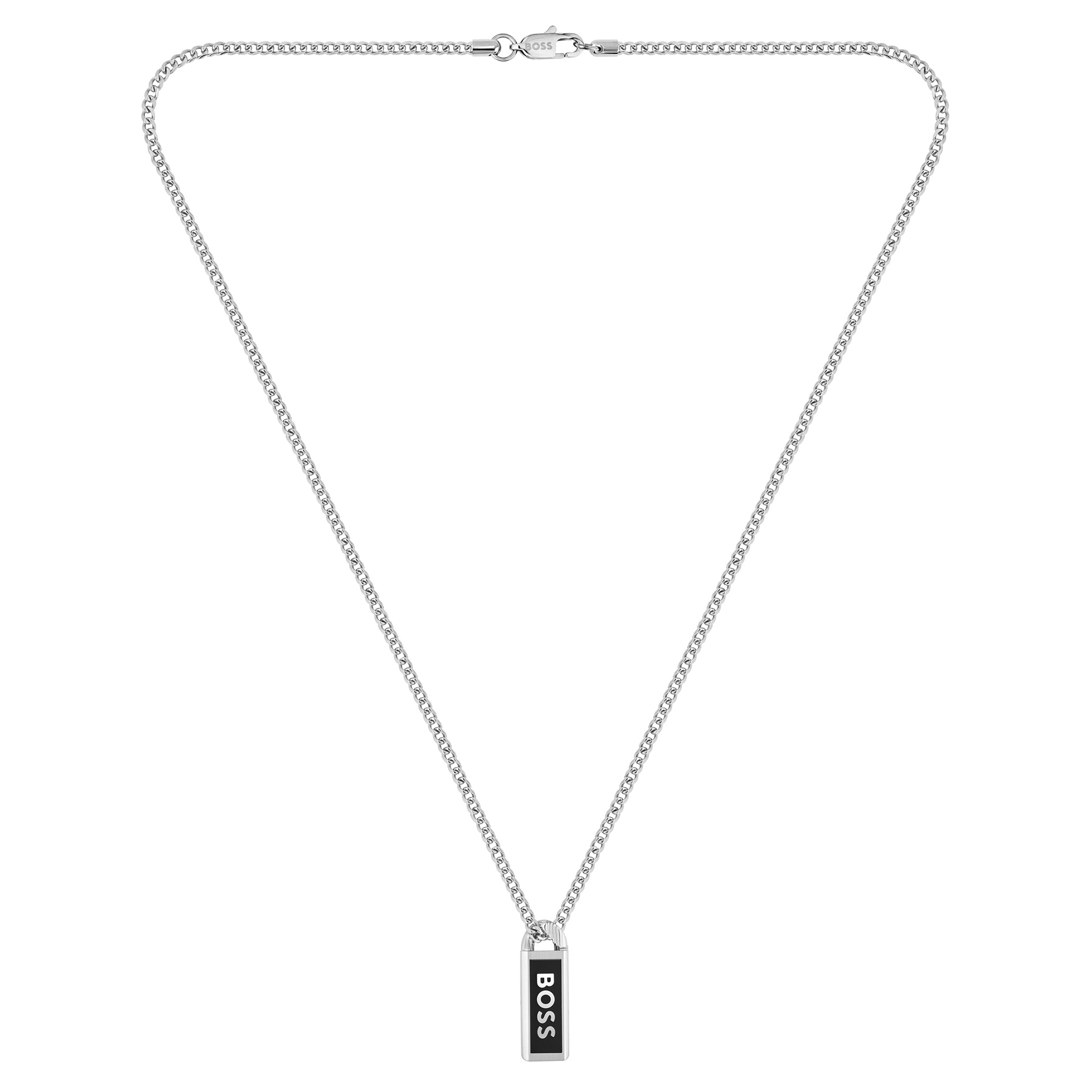 Hugo Boss Jewellery Stainless Steel Men's Pendant Necklace - 1580677 - Image 2