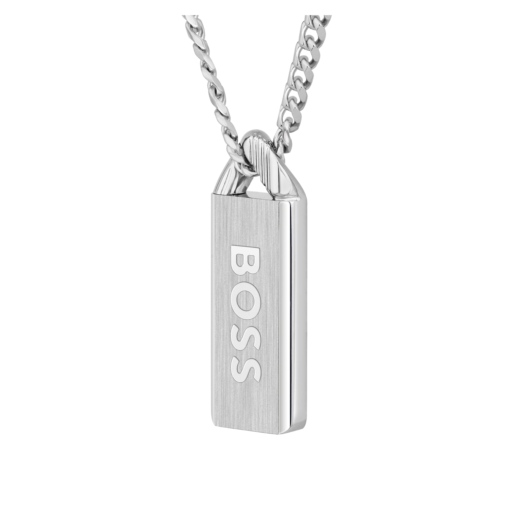 Hugo Boss Jewellery Stainless Steel Men's Pendant Necklace - 1580677 - Image 5