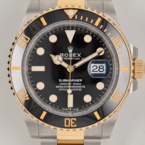 Rolex Submariner Date "Blacksy" Black Dial Two Tone Yellow Gold Black Ceramic 126613LN | 2022 | 41mm